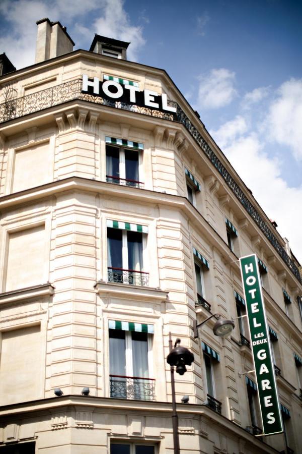 Hotel Les Deux Gares Paris Exteriör bild